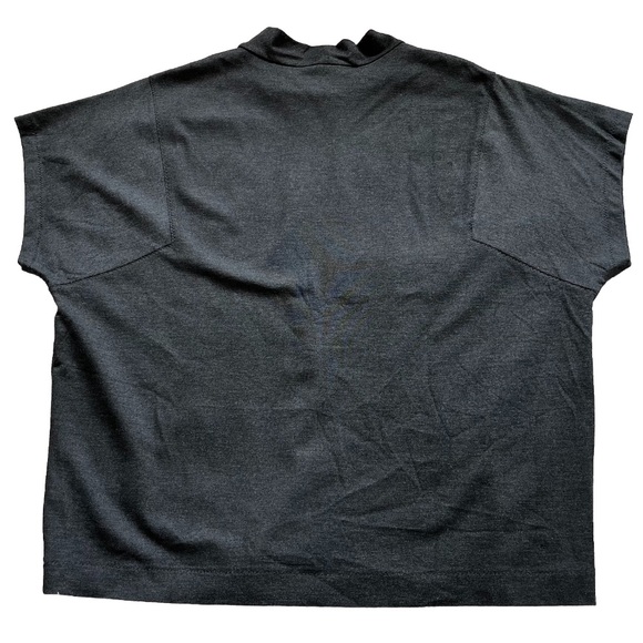 LAFAYETTE 148 MOCK NECK SHIRT W/ POCKETS SIZE XXL LAGENLOOK MODERN CHIC - Picture 2 of 7